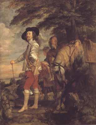 Anthony Van Dyck Portrait of charles i hunting (mk03) Germany oil painting art
